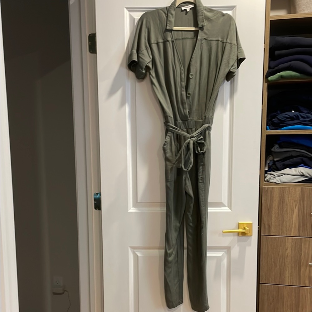 Olive Green Jumpsuit